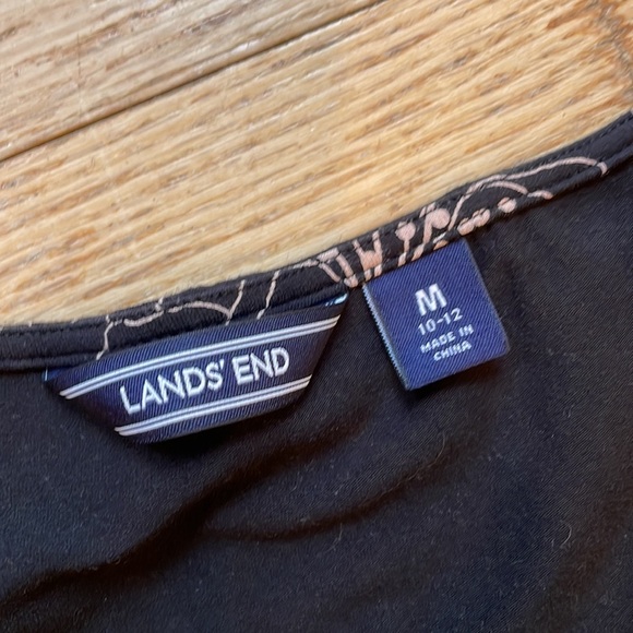 Lands End dress, black, size medium - Picture 4 of 10